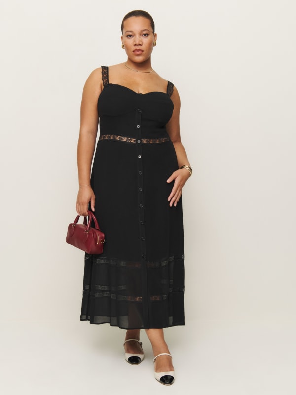 Wynton Dress Es - Black